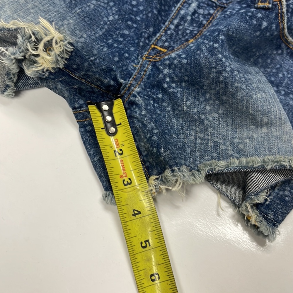 NWT Big Star Short Jeans, Waist flat 14", Front rise 7", Back rise 13" - Picture 4 of 10
